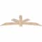Ekena Millwork Alberta Smooth Timber Gable Bracket, Douglas Fir, 72"W x 27"H x 1 1/2"D x 5 1/2"F, 9/12 Pitch GBW072X27X0206ALB00SDF - alternate 4